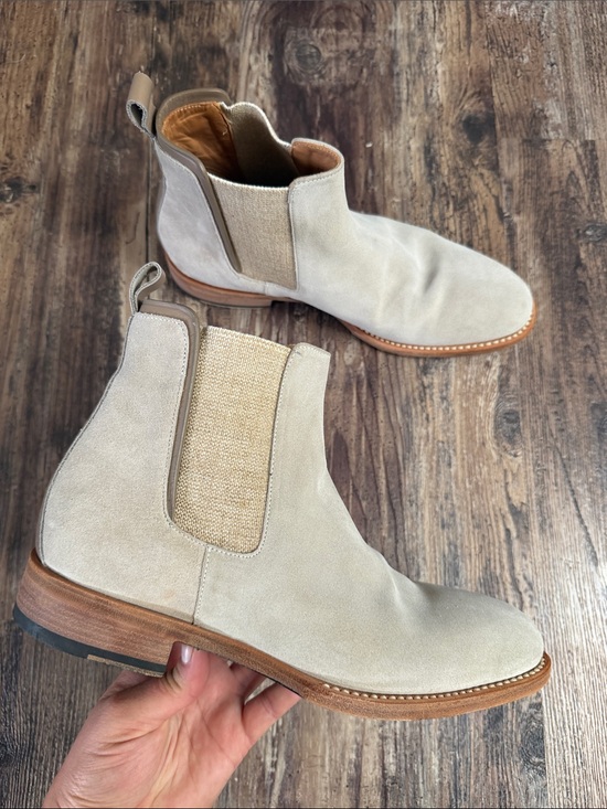 Lucchese Shoes - Lucchese Antonia Round Toe Pull on Booties Size 9B